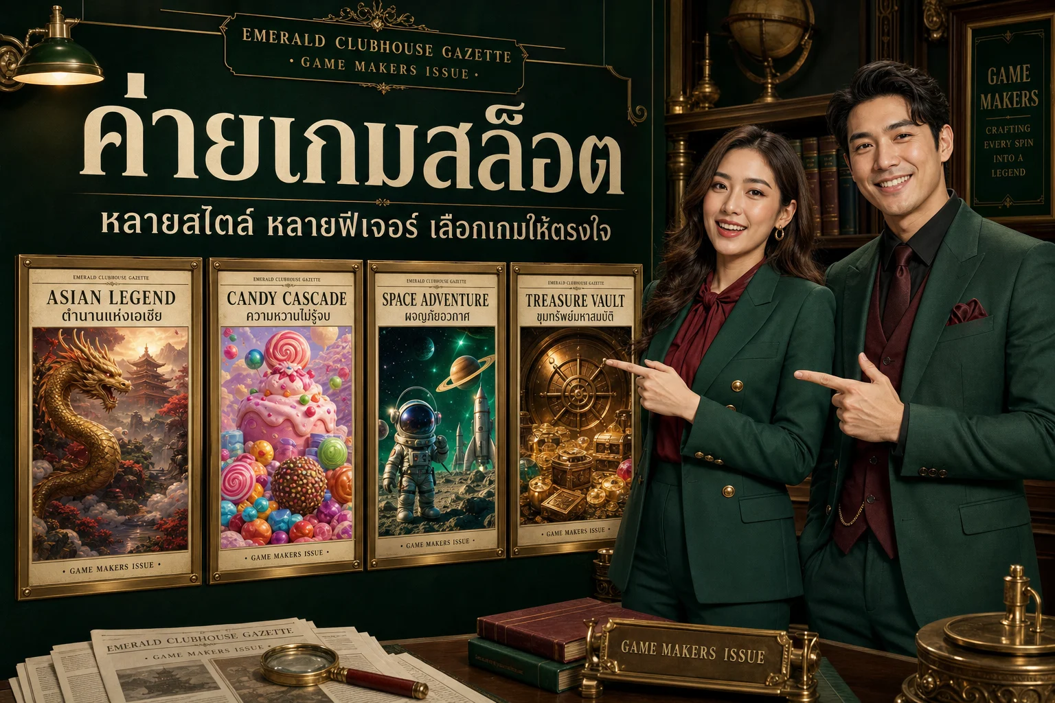 ภาพ BETMA198 ล็อบบี้เกมสล็อตนีออนสีเขียวและทอง